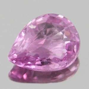 AMAZING!!! 0.32ct. 5*4mm Pear VVS2 Pink Sapphire  - 100% natural Earth Mined Gems