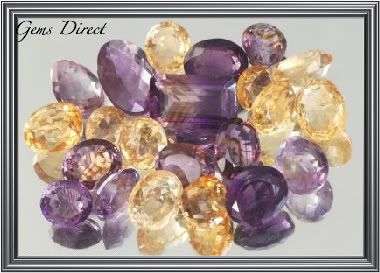 1000 Carat Stunning Natural African Amethyst & Citrine Gemstone Lot - stunning!!!