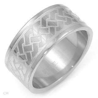 Wonderful Ring Made in Stainless steel. Total item weight 9.3g - Size 10.5
