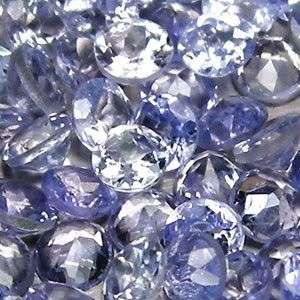 Tanzanites - 1.2 Cts Fabulous Violet Blue  Round Tanzanite Gemstone Lots. Top class!