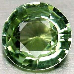 GRACEFUL! Round Natural Green Tourmaline Unheated Gemstone - 100% Money back guarantee!!