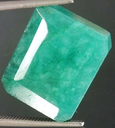 CERTIFIED!!! 13.57ct Untreated Rare Laboratory Certified Brazil Green Emerald