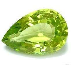 Stunning 1.15CTS /8x6mm PEAR-FACET NATURAL BURMESE PERIDOT GEM  - 100% Money back guarantee!!