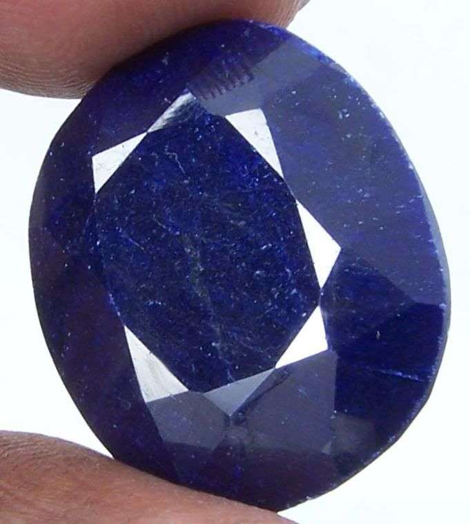 28.30cts  Natural India Blue Sapphire - 100% Sapphire Corundum