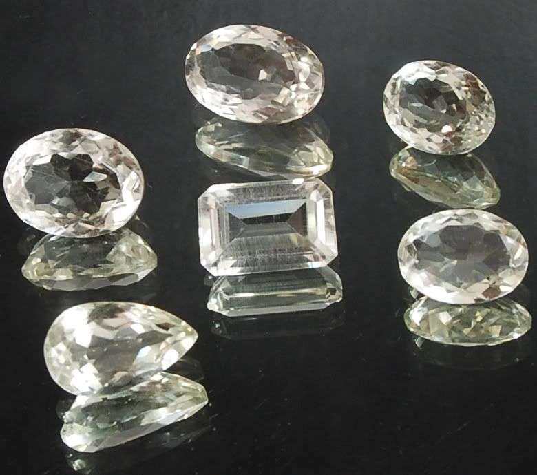 26.40cts Natural Brazil Green Amethyst Gemstone Lot
