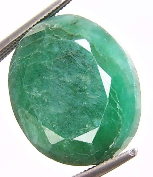 6.70cts Untreated & Unheated Colombian Emerald Gemstone - Opaque