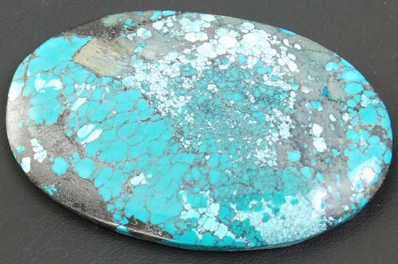 107.90cts Natural Untreated Opaque Iran Turquoise Gemstone