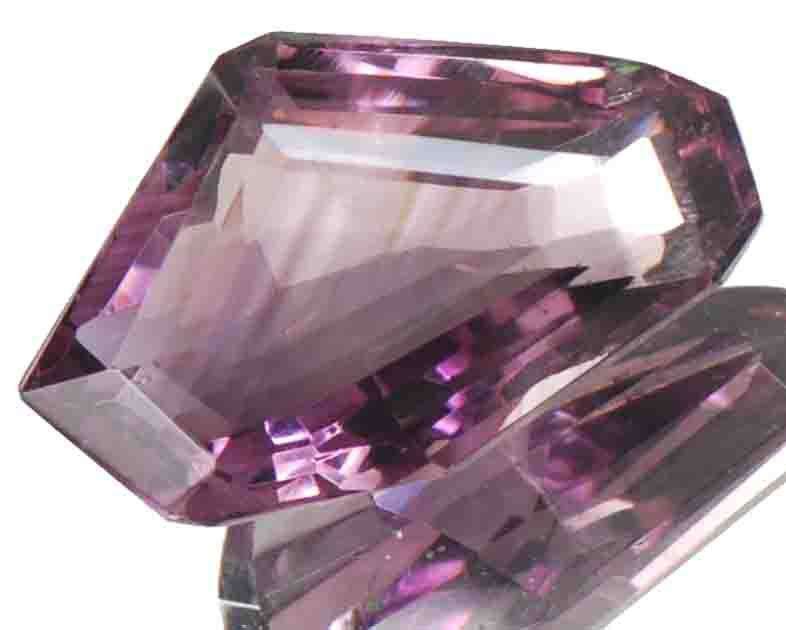 37.60cts Natural Fancy Cut Brazil Amethyst Gemstone - VS1/VS2 Clarity