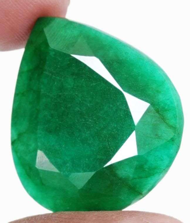 71.55cts  Natural Brazil Green Emerald - Huge and rare!!