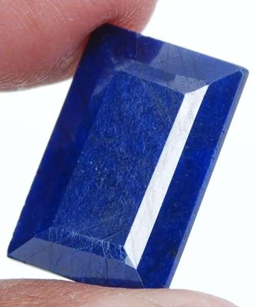 17.55cts Indian Blue Sapphire Gemstone - 100% Natural Sapphire Corundum