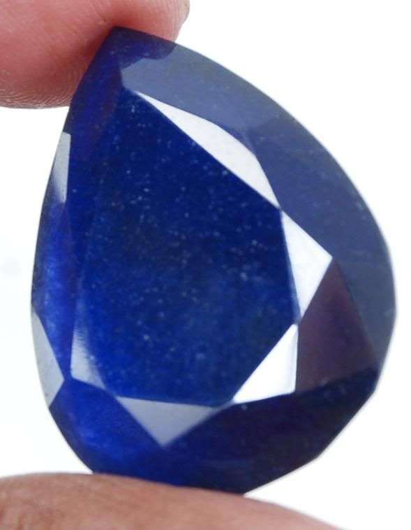 53.80cts Indian Blue Sapphire Gemstone - 100% Natural Sapphire Corundum