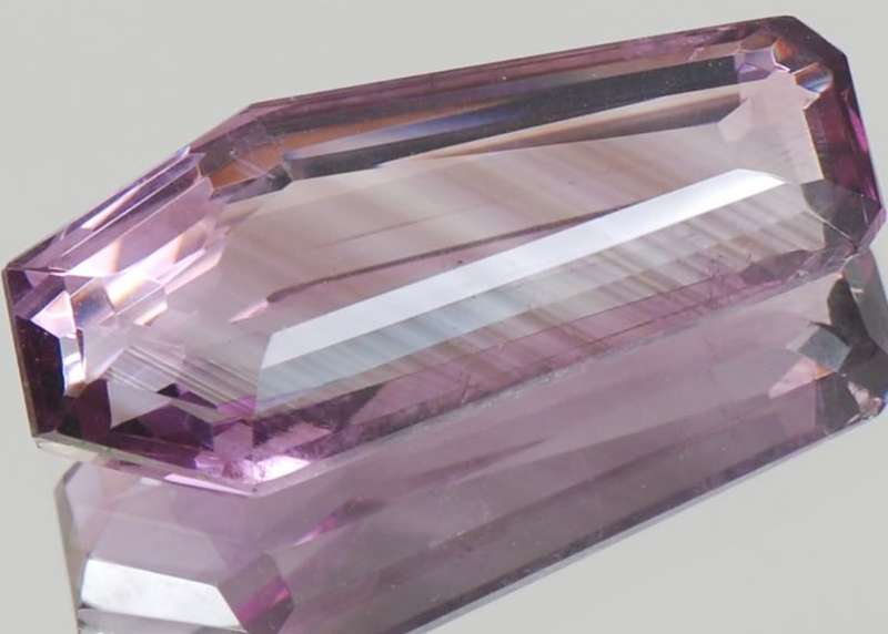 29.50cts Natural Fancy Cut Intense Color Bolivia Amethyst - SI/VS Clarity