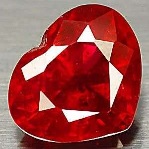 1.80 CT.Lovable Heart Shape AAA Top Blood Red Ruby Gemstone - SEE ALL MY ITEMS
