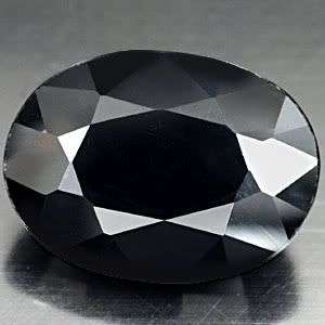 COLLECTORS! Burma 17.45 ct Charming Oval Natural Black SPINEL Unheated