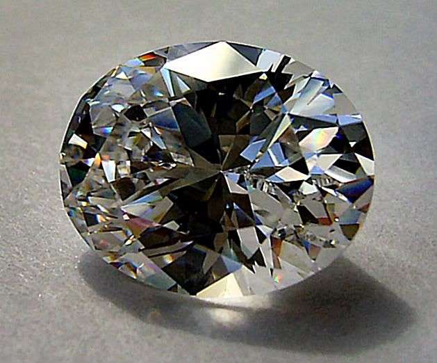 4,85 Cts Round Lab Created Flawless Diamond Simulate - Russian Brilliance!