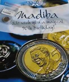 SA Mint Issue UNC R5 Mandela (Madiba) 90th Birthday Coins starting @ R1 No Reserve