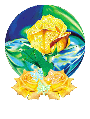 MySpace and Orkut Rose Glitter Graphic - 2