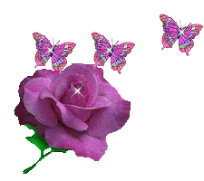 MySpace and Orkut Rose Glitter Graphic - 3