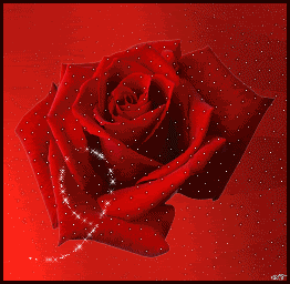 MySpace and Orkut Rose Glitter Graphic - 5