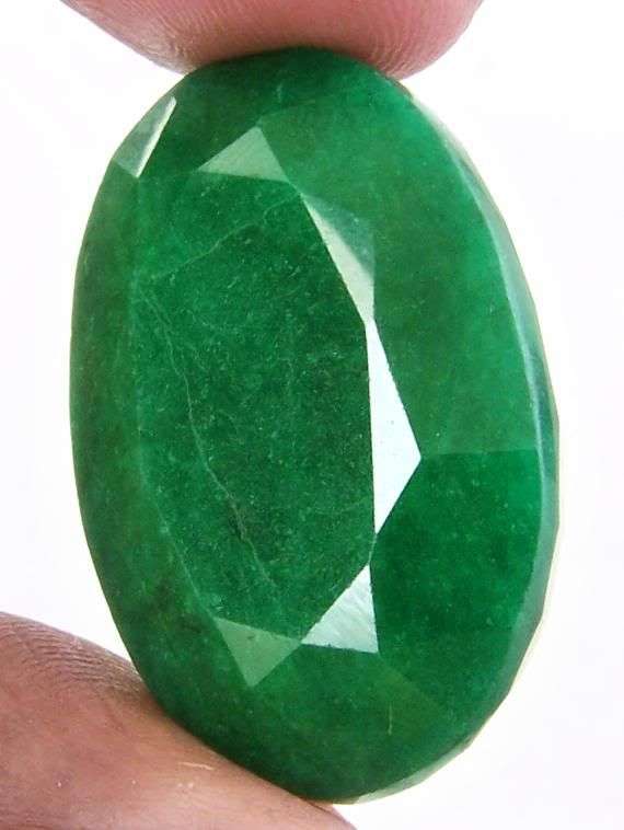 51.45cts Natural Huge Brazil Green Emerald Gemstone