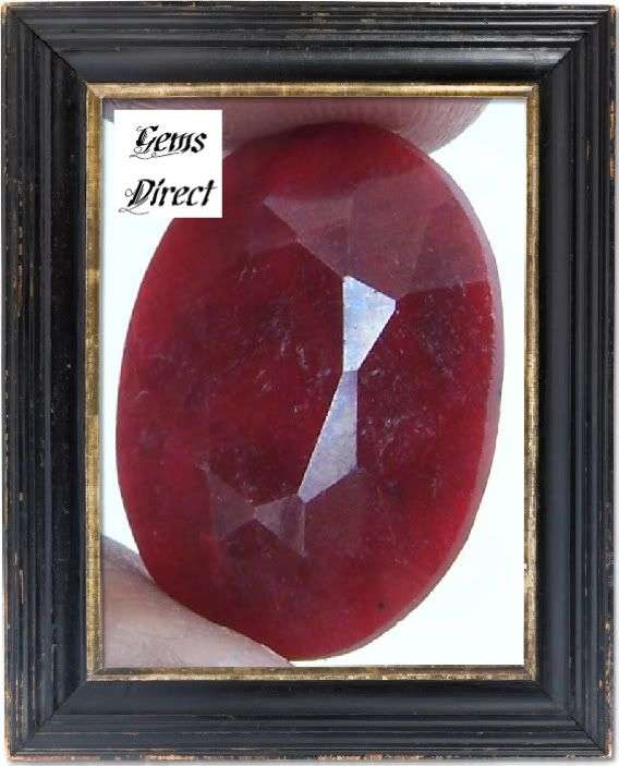 26.95cts Natural India Red Ruby Gemstone