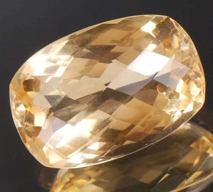 13.55cts Natural Brazil Citrine Gemstone