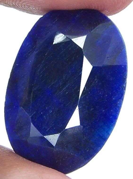 37.70cts Huge & Rare India Blue Sapphire Gemstone