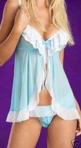 SEXY BABYDOLL LINGERIE + G-String
