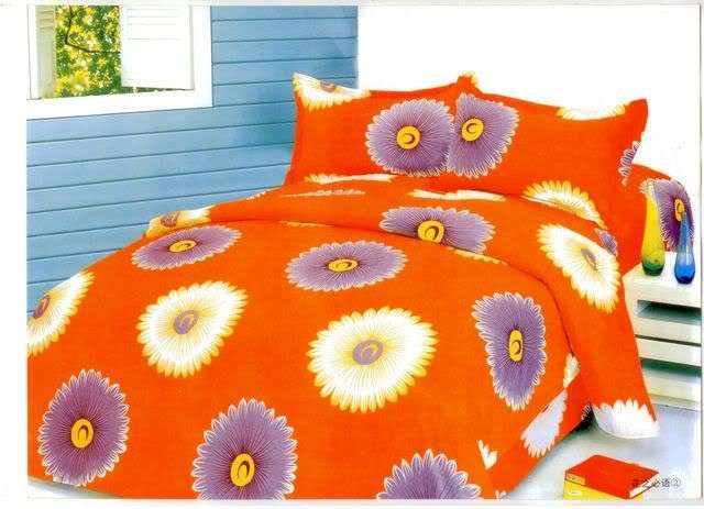 Orange 6 Pc Duvet set