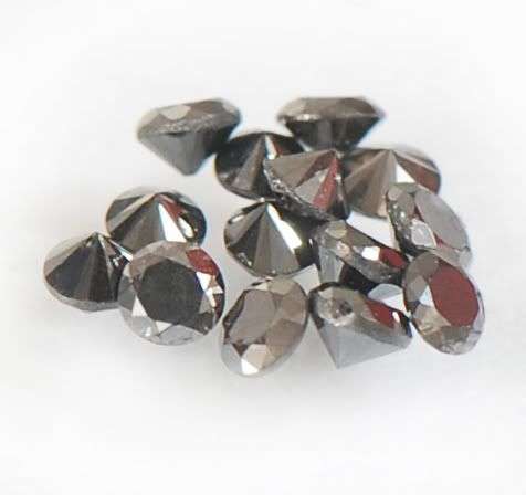 0.25 Ct Black Diamond Wholesale Lot for Jewellery Setting  -100% Natural Earth mined!