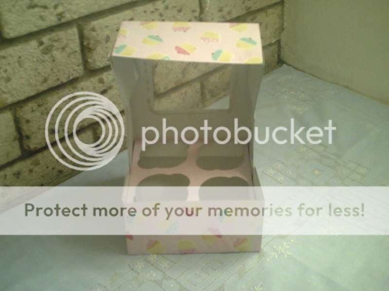 Cup Cake Boxes with insert holders