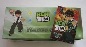 BOX OF BEN 10 PLAYING CARDS!!!