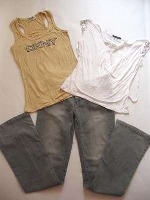 FUNKY TWO TOPS+ JEANS COMBO!!!