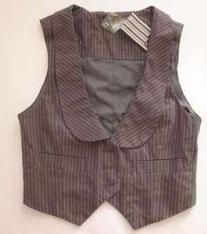 GREY PINSTRIPE WAISTCOAT!!!