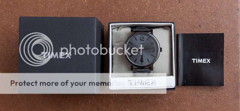 Timex Modern Originals Grande Classics Jet Black 42mm Watch T2P528