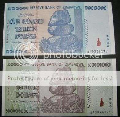 The Worlds Two Largest Denomination Notes !!!