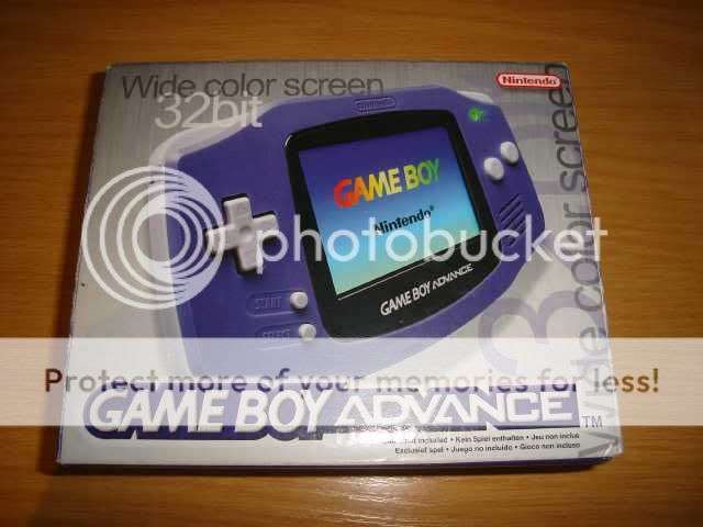 Game Boy Advance system - GBA, Indigo Blue color **R1 NO RESERVE!!**