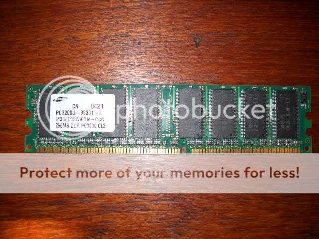 256mb ddr400 pc3200 RAM