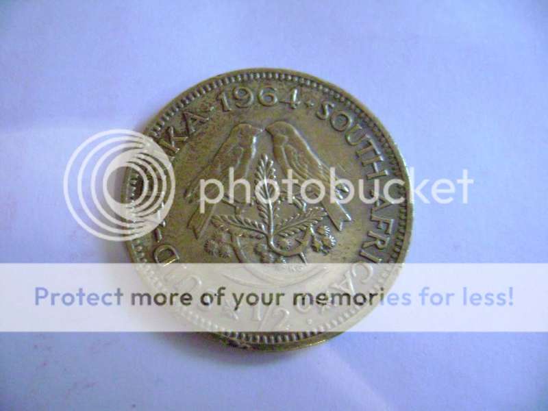 S A  1964 HALF CENT