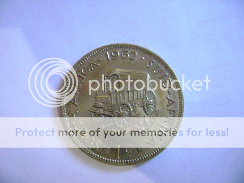SA 1962  ONE CENT