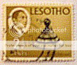 2 1/2 cent Lesotho Stamp