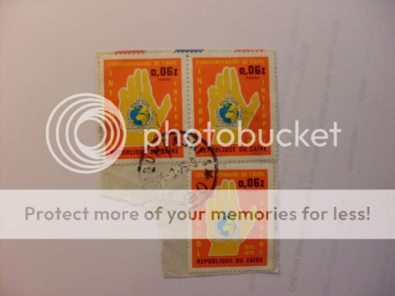 Zaire 0.06z Stamp