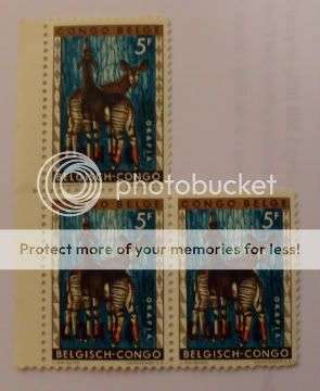 Congo 5 F Stamp