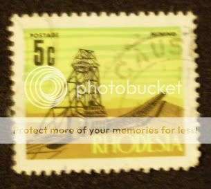 5c Rhodesia Stamp