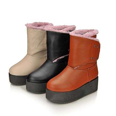 Fashionable Comfortable Lady Women Three Color Boot Size2--6