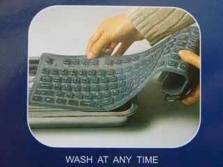 The Virtually Indestructible Flexible Full Size Keyboard