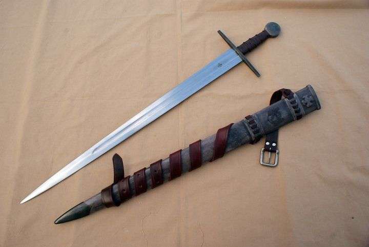 Custom Atrim Crusader Sword - Battle Ready - In Stock