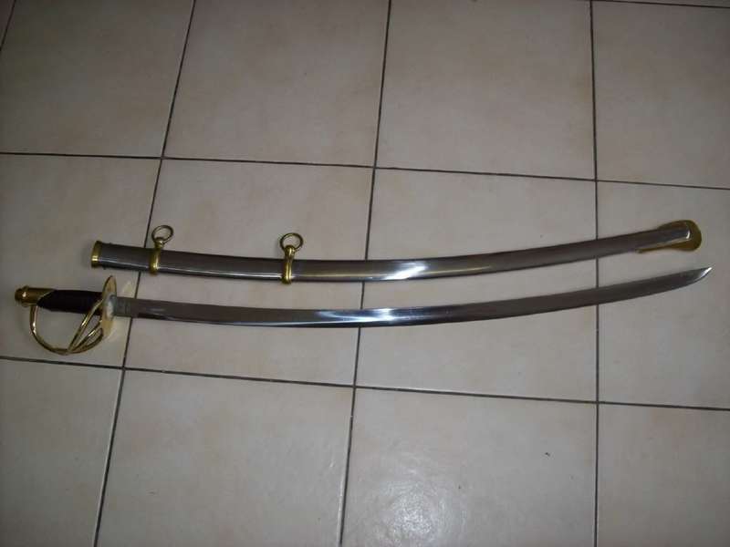 BATTLE READY CALVARY SABER - 1095 HIGH CARBON STEEL!!Now in stock!!