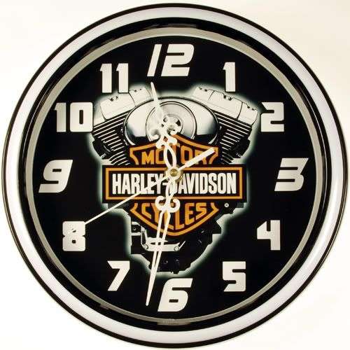 HARLEY DAVIDSON WALL CLOCK