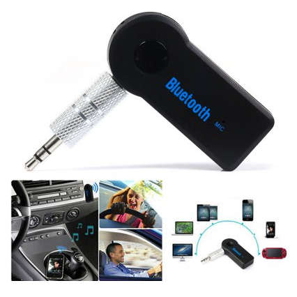 Wireless Bluetooth 3.0 Car / Home Audio Stereo System Music Receiver with Hands-Free Function Mic